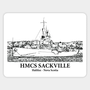HMCS Sackville - Halifax NS Magnet